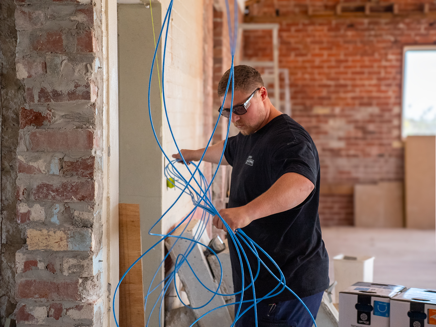 Full farmhouse rewire & switchboard upgrade.